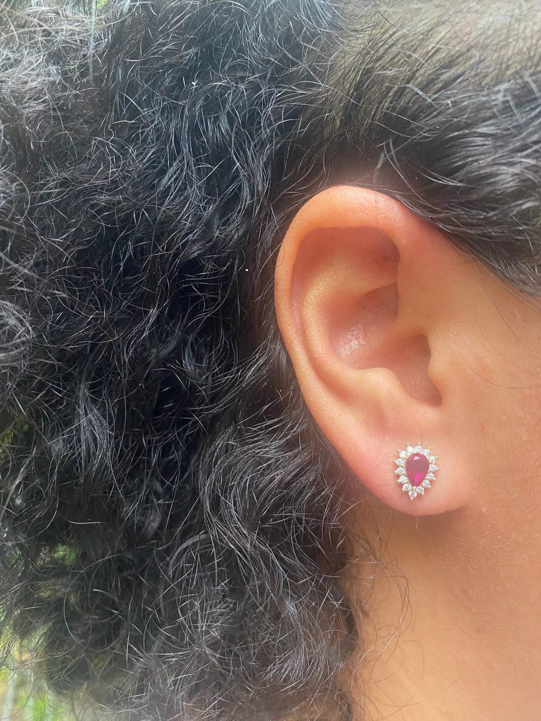 Ruby Earrings