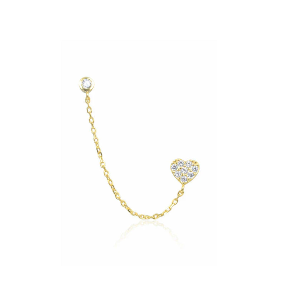 Heart Ear Cuff